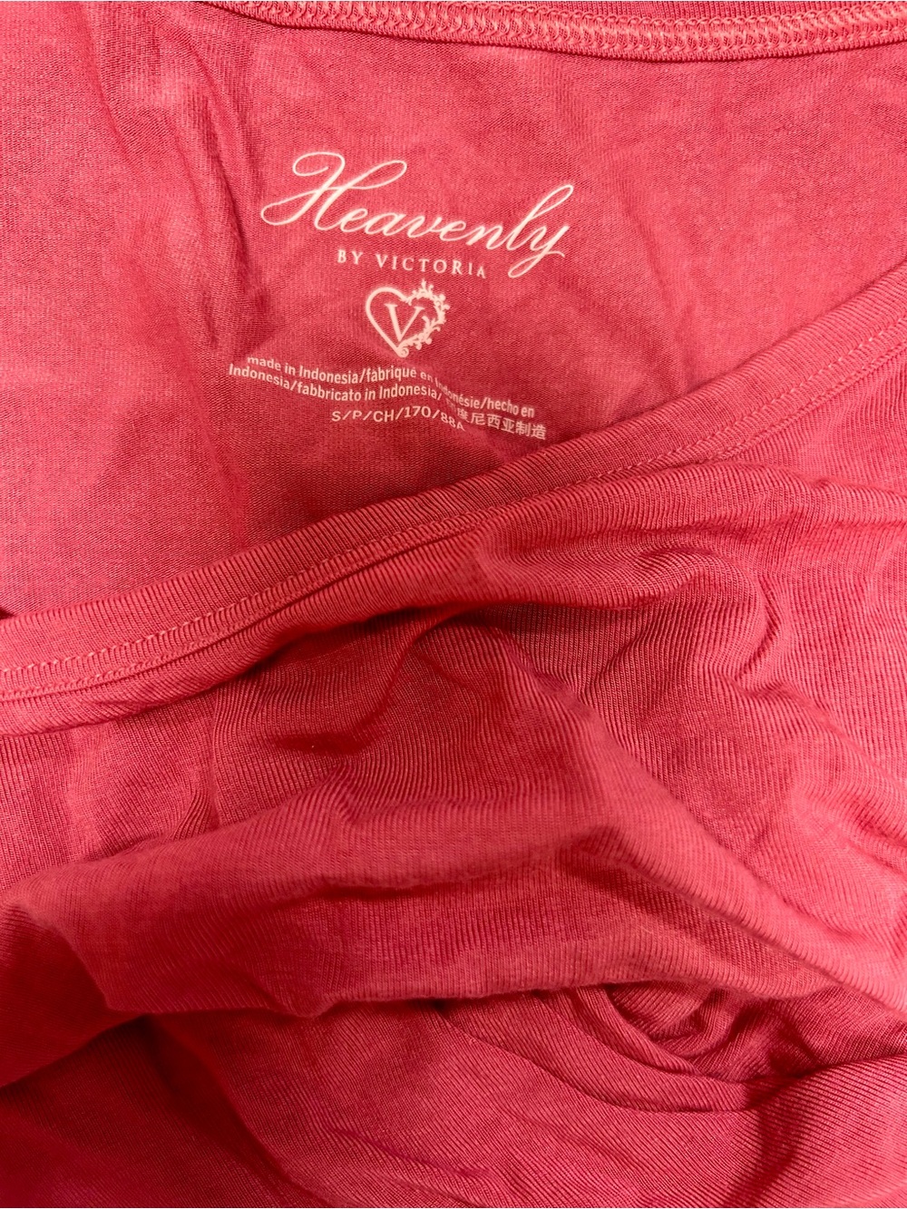 Victoria's Secret Raspberry Tie-Back Crop Top - Picture 2 of 2